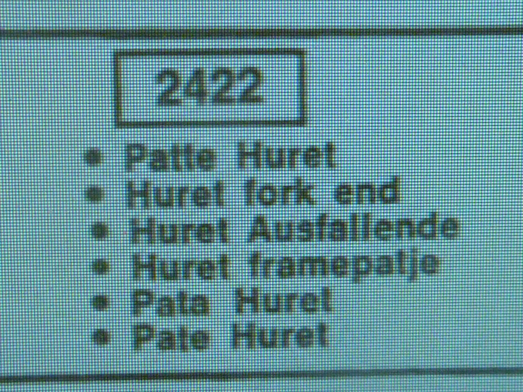 ✨ NOS Vis Huret Success Titane 2422 – Vintage – Ancien Stock✨