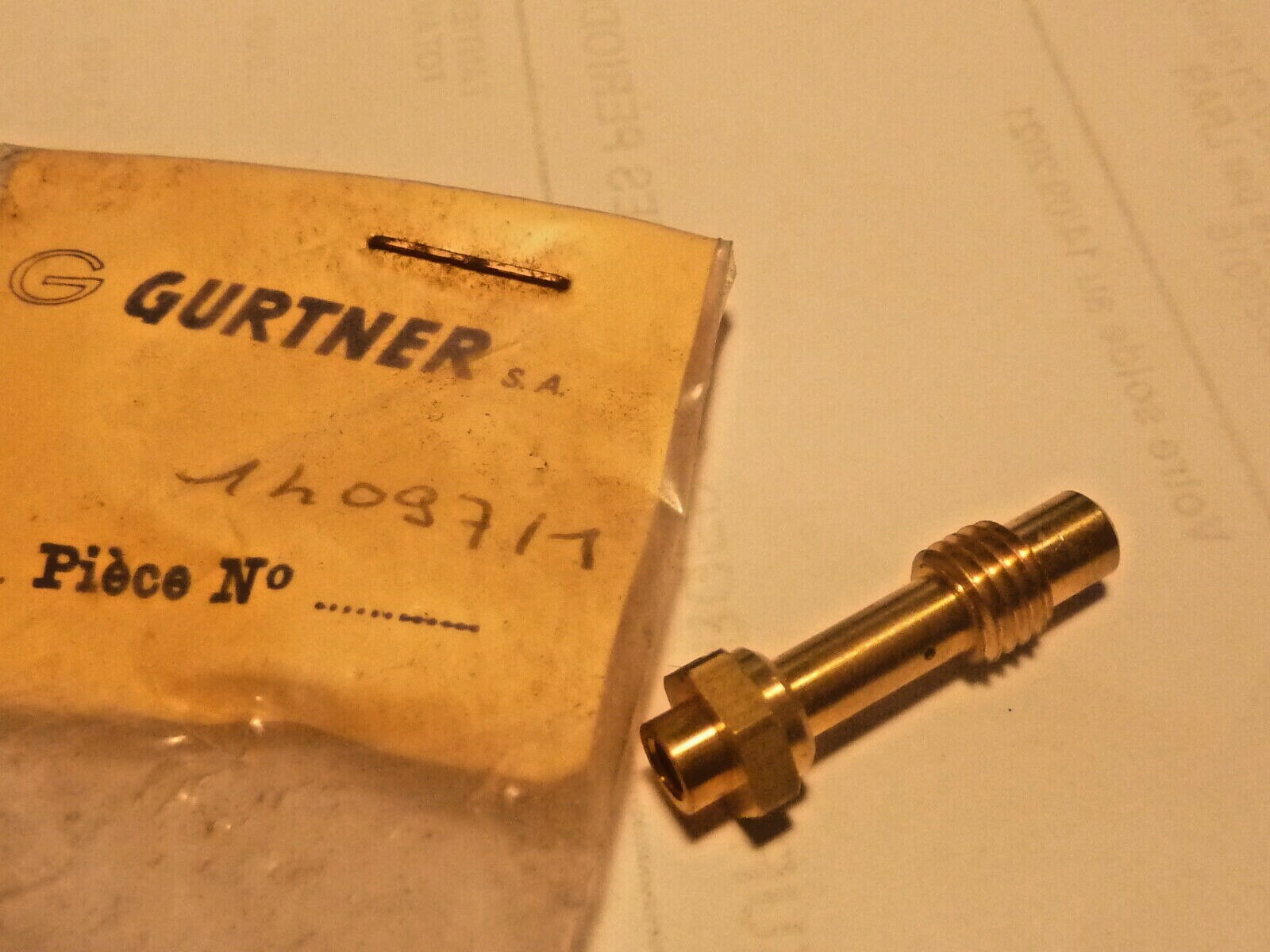 NOS 1 diffuseur d'aiguille gurtner 14097/1  MOTOBECANE 51 V 51 S 41 AD13