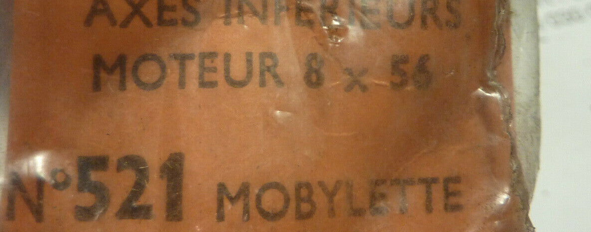 ✨ NOS ALGI – 2 Axes Fixation Moteur M8 8x56 mm – Mobylette – Ancien Stock ✨