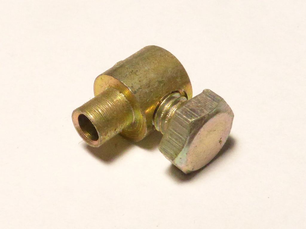 ✨ NOS 1 ancien stock Serre câble de frein  velo cyclo moto vintage doré✨