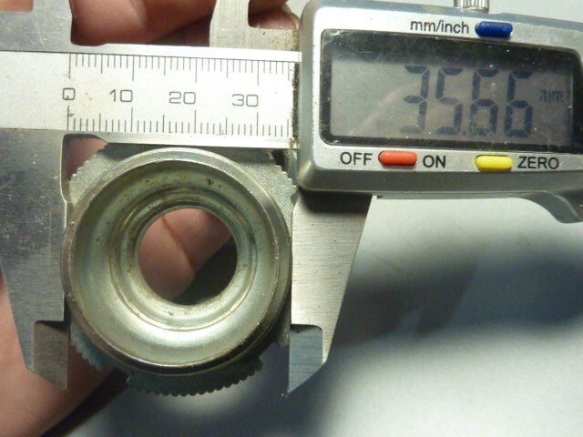 NOS Cuvette de Pédalier reglable Bottom Bracket Cup VINTAGE italian tread 36x24