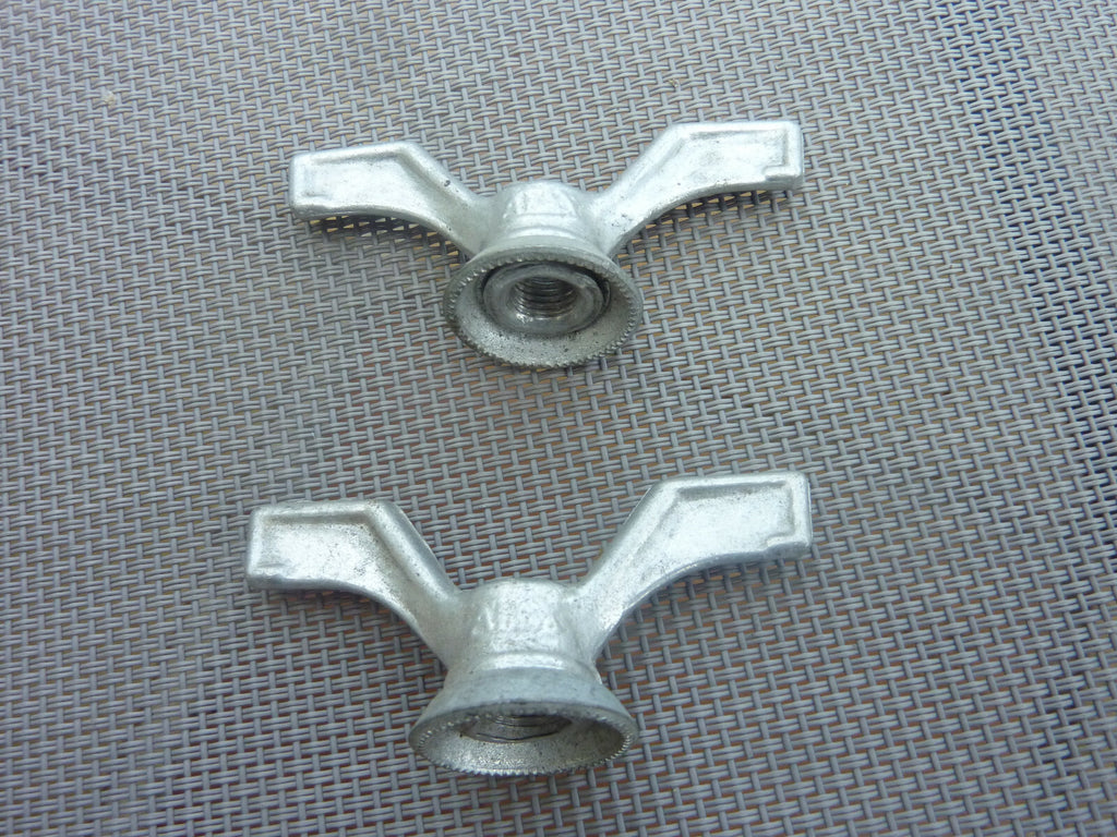 ✨ NOS neu Lot de 2 Écrous Papillon Vélo Ancien – Wing Nuts Vintage – ATAX✨