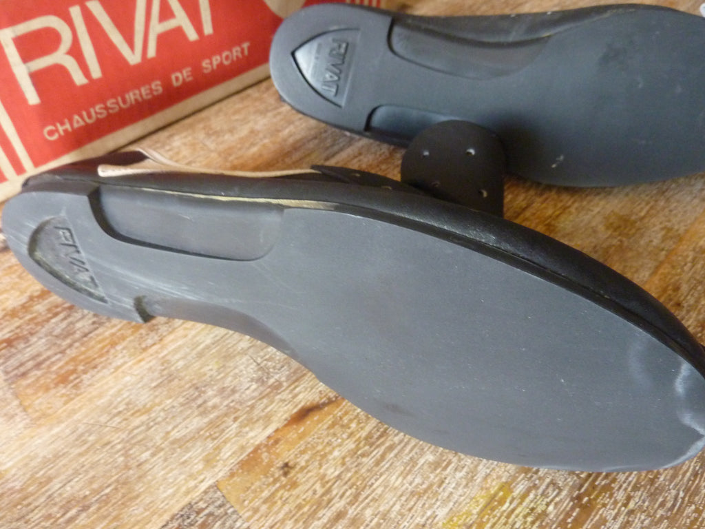 Chaussures de cyclisme ancienne   - RIVAT - Made in France - T38