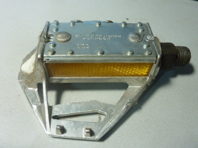 NOS 1985 touring 1 pedal flat platform Shimano Fullfit PD-A100 VIA Japan