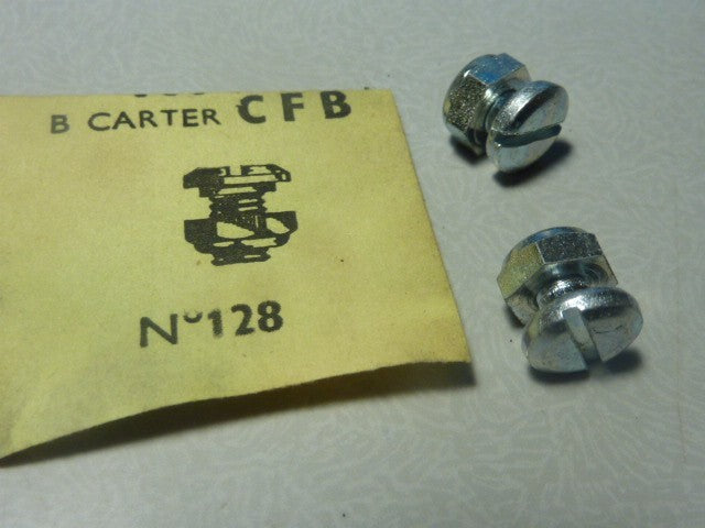 ✨ NOS Vintage 2 Vis Carter de Chaîne Vélo  Cyclomoteur / Mobylette Ancien Stock✨