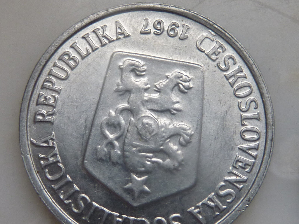 lot de 16 pièces de TCHECOSLOVAQUIE  10 haleru 1967