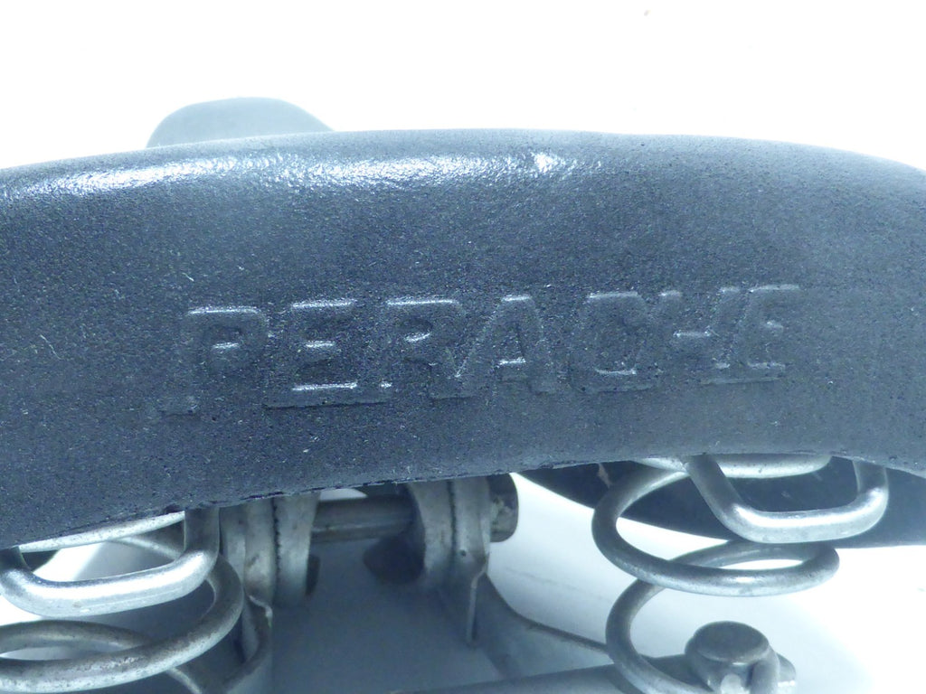 SELLE vintage ancien VÉLO SADDLE PERACHE Made in France cyclo solex
