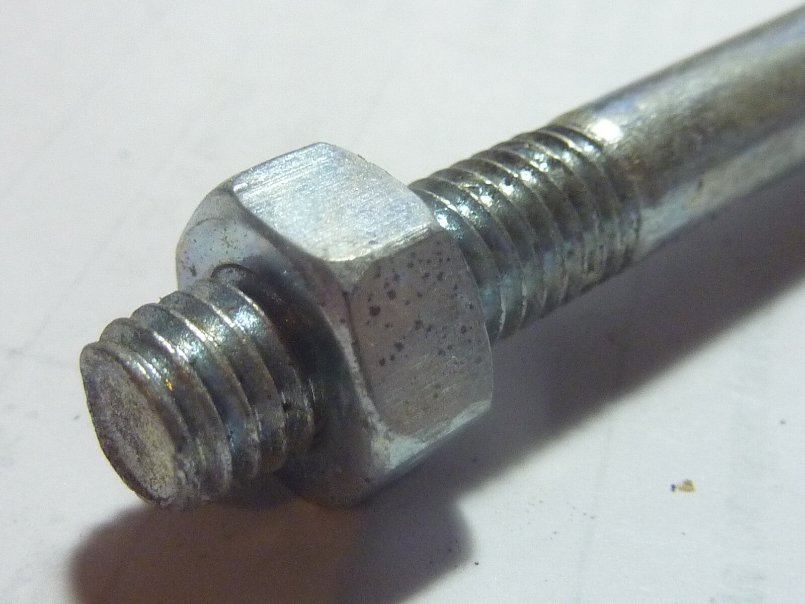 ✨NOS grand Axe de béquille diamètre 8mm x 90 mm cyclos motobécane 8x90 vintage✨