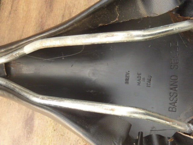 Bassano SELLE  VINTAGE MBIKE Saddle Made in Italie