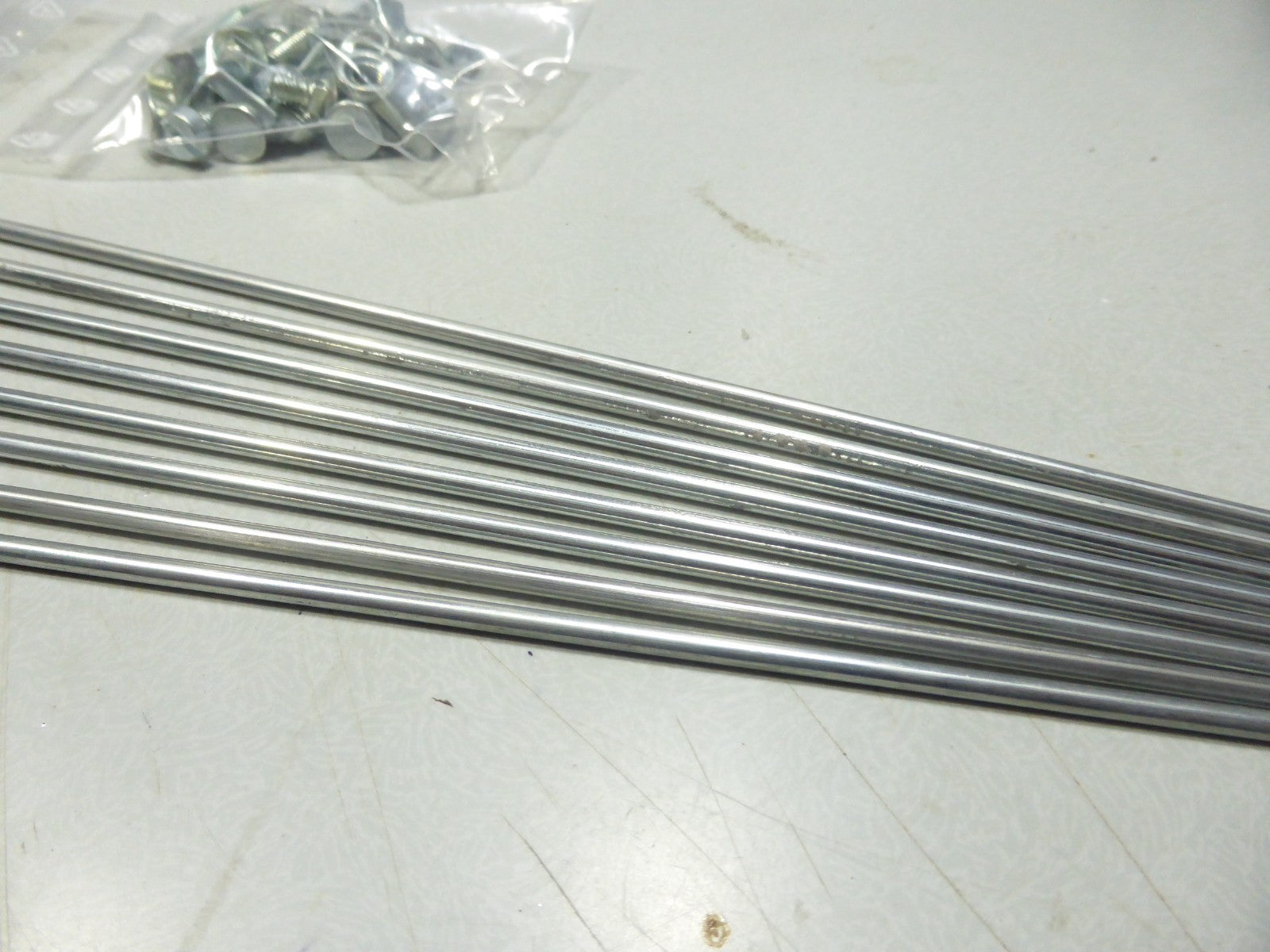 ✨NOS tringles garde boue 350 mm Ø 3 mm acier vélo Fender Stay set velo vintage✨