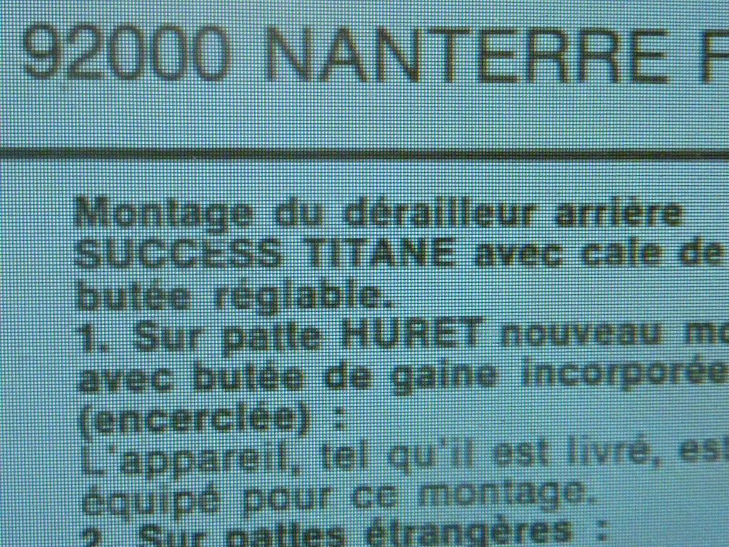 ✨ NOS Vis Huret Success Titane 2422 – Vintage – Ancien Stock✨
