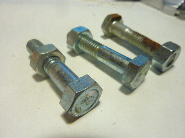 NOS vintage ancien VIS boulon 8x40 ALGI mobylette vélo solex écrou 8 mm M8 40 mm