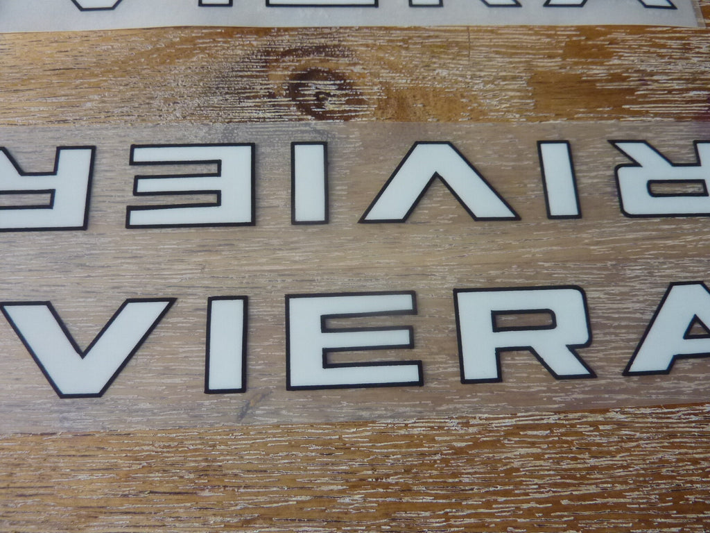 RIVIERA 2 Vintage Stickers bike decal / autocollant velo eroica