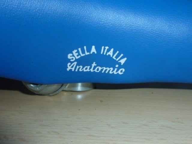 NOS neu  Selle Italia Lady Anatomic Femme, Bleu, Retro, CULTE