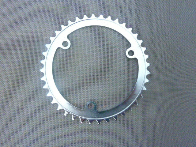 NOS neu Plateau Vintage Acier Chromé 40 Dents BCD 116 Chainring Vélo Ancien