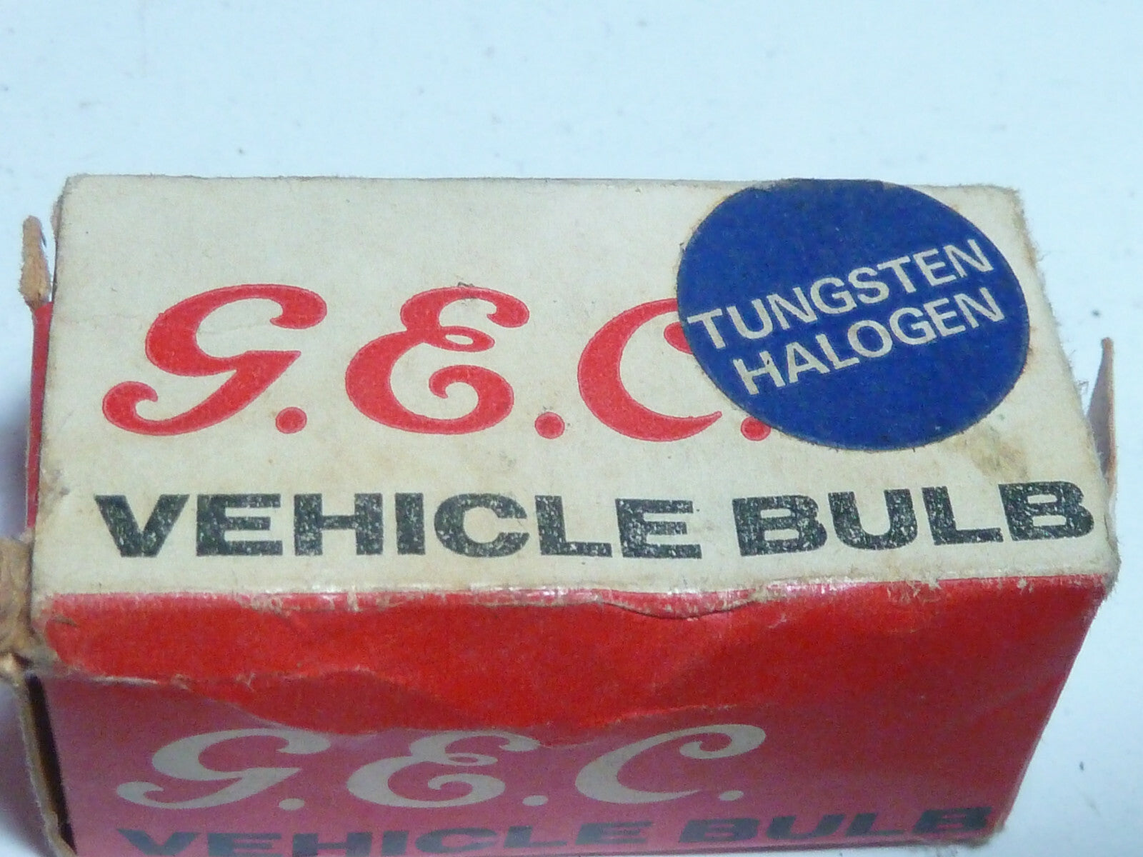 ampoule ancienne 12V 55W H3 halogene GEC vehicle bulb vintage