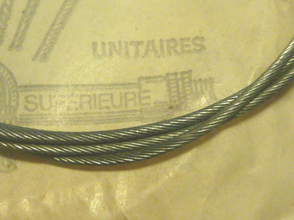 NOS Ejac CÂBLE inox dérailleur 1. 2 M  simplex huret PEUGEOT  MOTOBECAne gitane