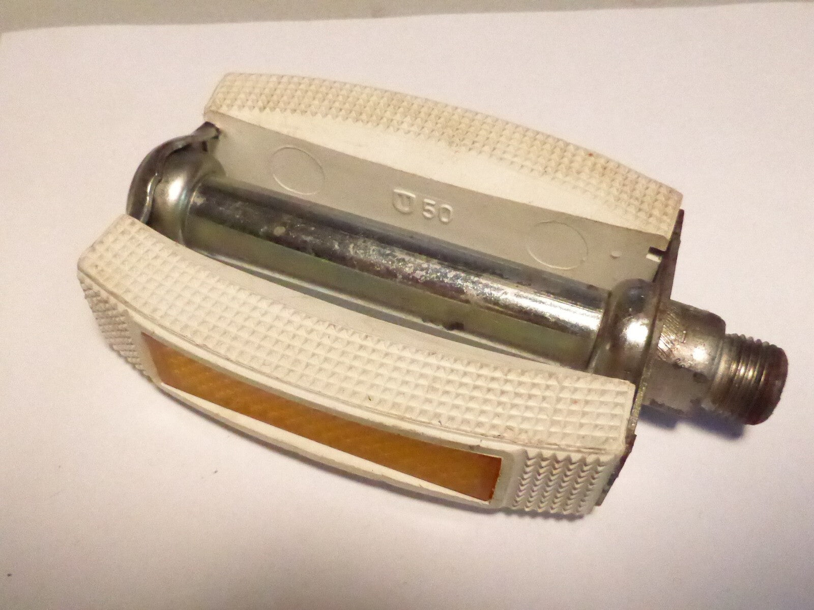 1 ancienne pedale  14/125 velo vintage union cyclo coté gauche Left
