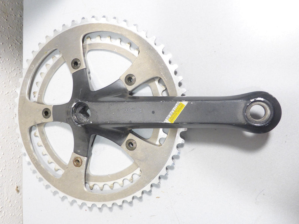 NOS Miche Monolithic Bicycle Crankset Double chainring 52-42