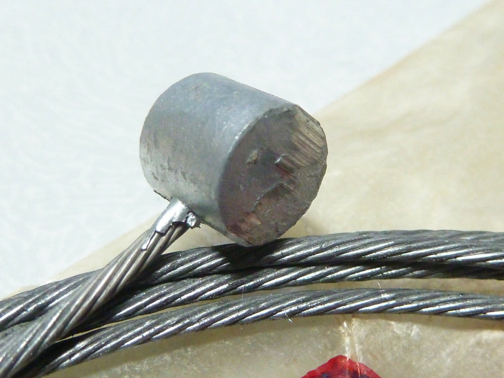 ✨NOS 2 Cable frein 125 cm goupille tonneau 8x8 poignée CLB de BB, 102, 103 fox✨.
