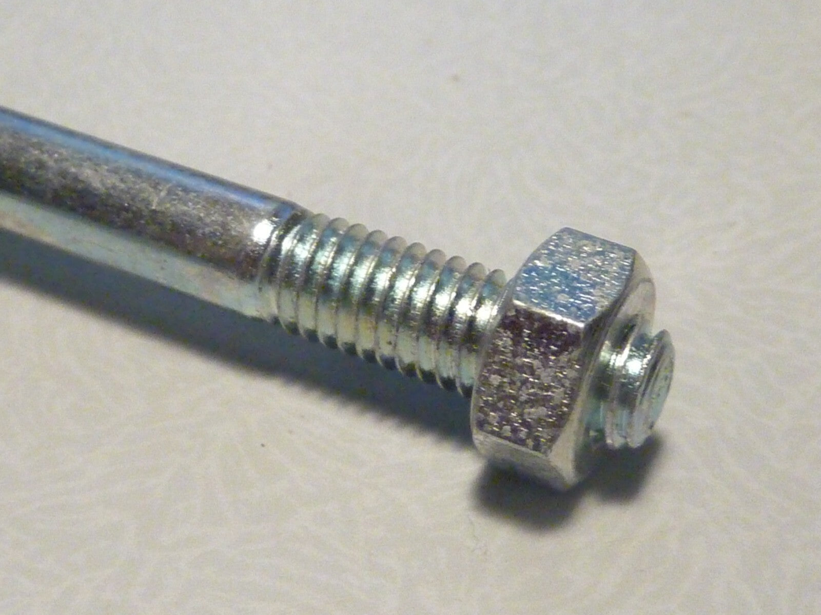 vintage ancien 1 VIS boulon 6x45 ALGI mobylette vélo solex écrou 10 mm M6 45 mm