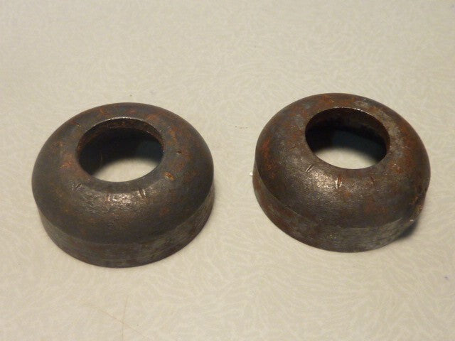 Velo 2 Cuvettes moyeu acier ø 28 mm - NOS - Oldschool, Vintage coupelles