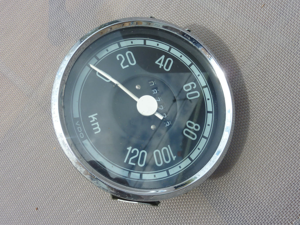compteur camion truck tachograph VDO 120 km h Ø 145 mm 1971