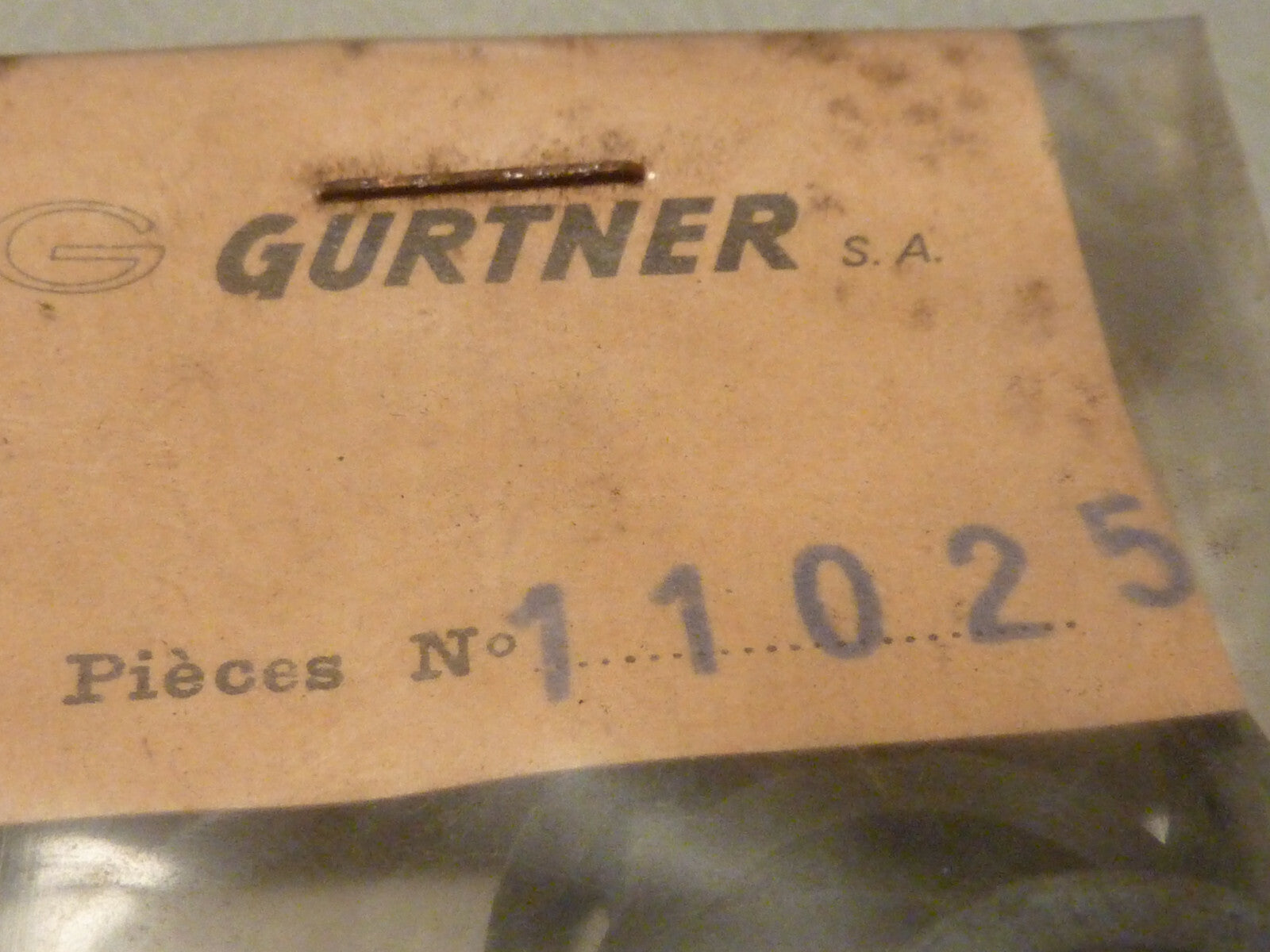 ✨ NOS 1 Joint carburateur Gurtner AR2 10 réf 11025 Motobécane neuf ancien stock✨
