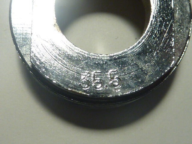 ✨ Ancien stock / NOS – Cuvette de pédalier RFG 35,5 x 1 mm – Vélo Vintage ✨
