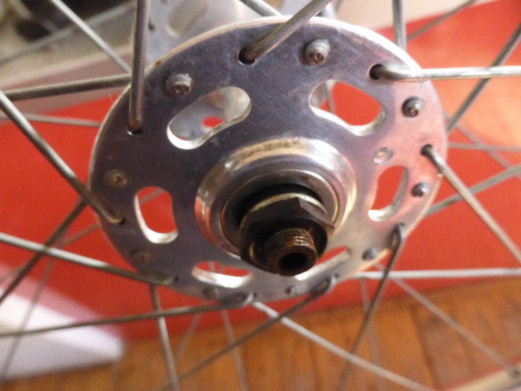 ✨Mavic Monthlery Route NOS Roue moyeux Normandy  velo Vintage Rare✨
