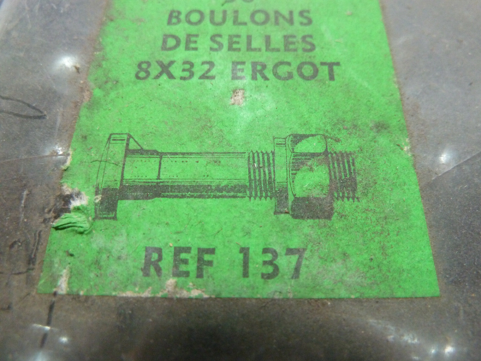 ✨ ALGI SERRAGE SELLE M8 BOULON FIXATION VIS ACIER  VELO VINTAGE CYCLE 8x32✨