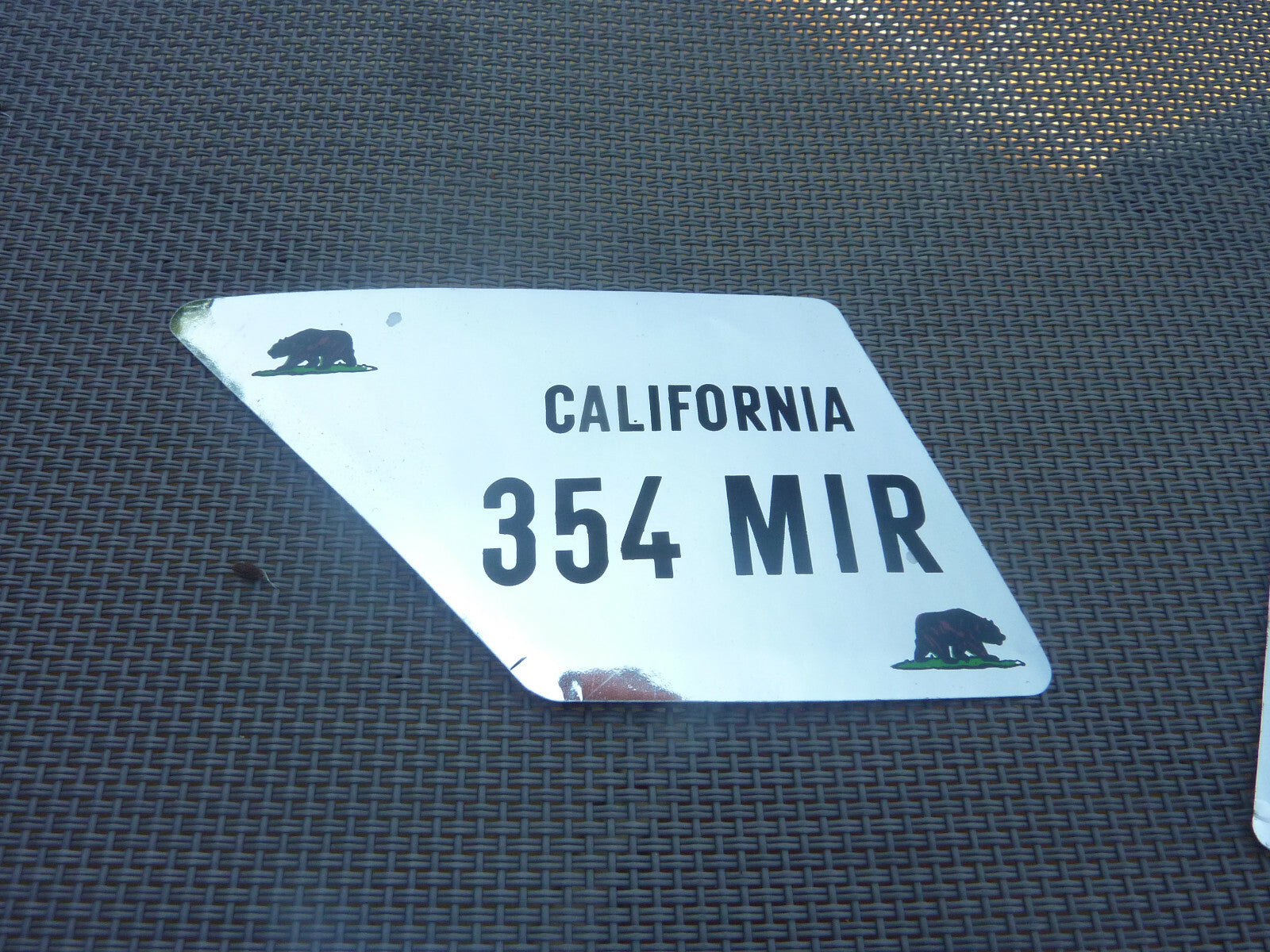 AUTOCOLLANT STICKER 24CM SCOOTER MOTO MOBYLETTE ADHESIF TUNING California