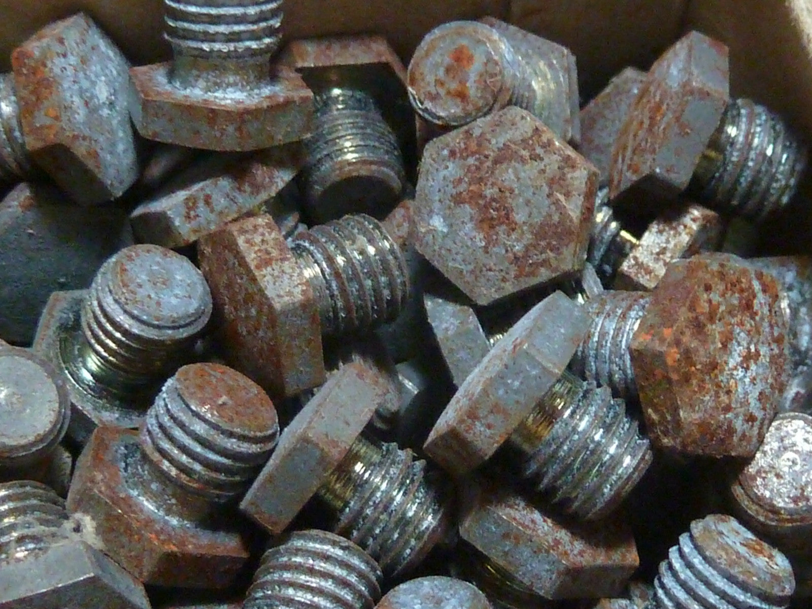NOS 3 vis rouillé 3 attaches pédalier vintage ancien velo cyclomoteur