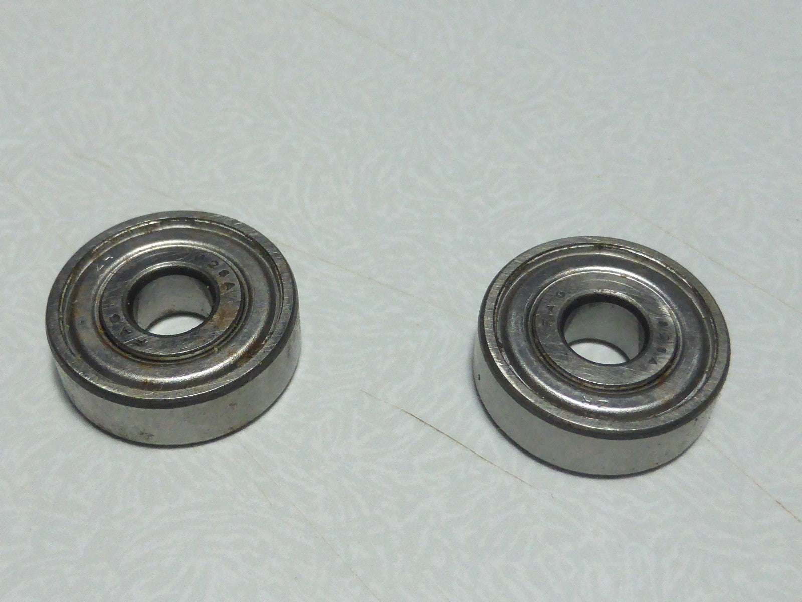 ✨ 2 roulements FAG 626 A 6x19x6 mm billes acier gorges profondes ancien stock✨