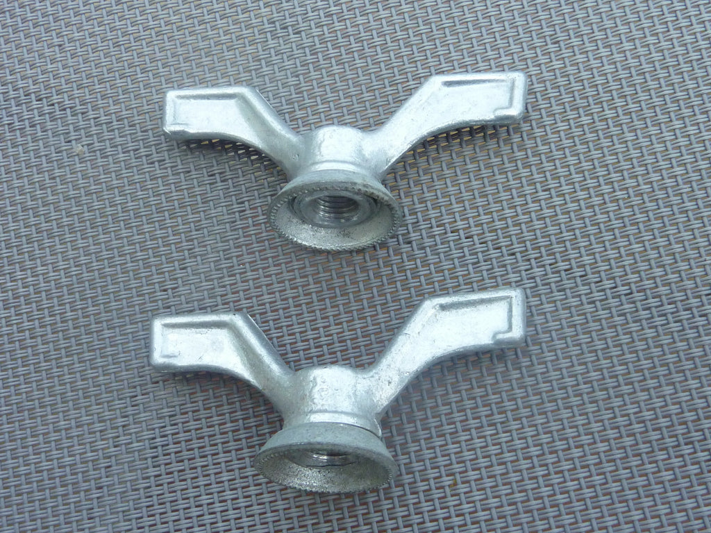 ✨ NOS neu Lot de 2 Écrous Papillon Vélo Ancien – Wing Nuts Vintage – ATAX✨