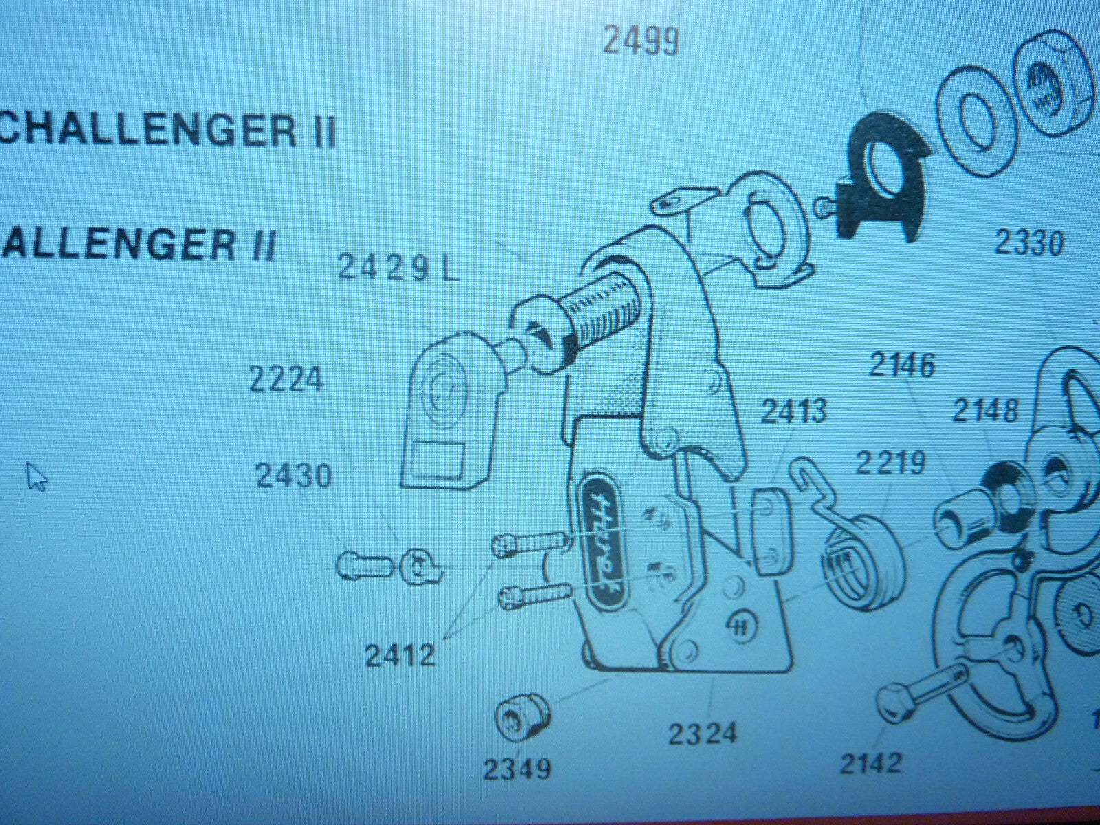 NOS vis cale serrage cable ref 2430L huret dérailleur success challenger