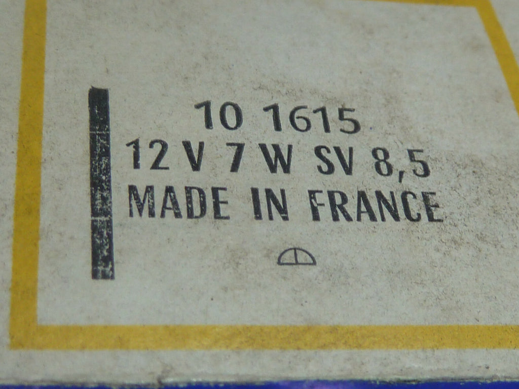 ✨ NOS – Lot 2 Ampoules Navette Norma  Éclairage Vintage 12V 7W SV 8,5 – 10x42 m✨