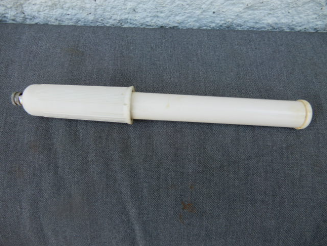 NOS new mini petite  Pompe à vélo vintage,peugeot,motobécane blanche 20-23 cm