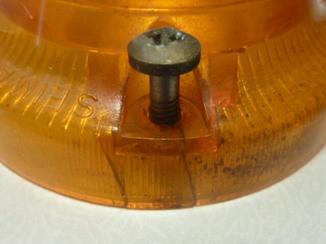 Cabochon de feu arrière orange clignotant d’origine  Seima Référence 3053.