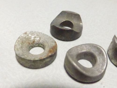 4 vintage rondelle etrier freins velo bicycle caliper brake spring OLD BIKE