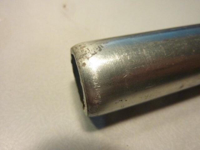 rare  tige tube de selle  25.4 mm vintage acier  84 gr  L 145 mm