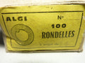 ✨NOS 4 BAGUE rondelle coupelle d'axe ergot  ergotée velo VINTAGE 11x20 mm✨
