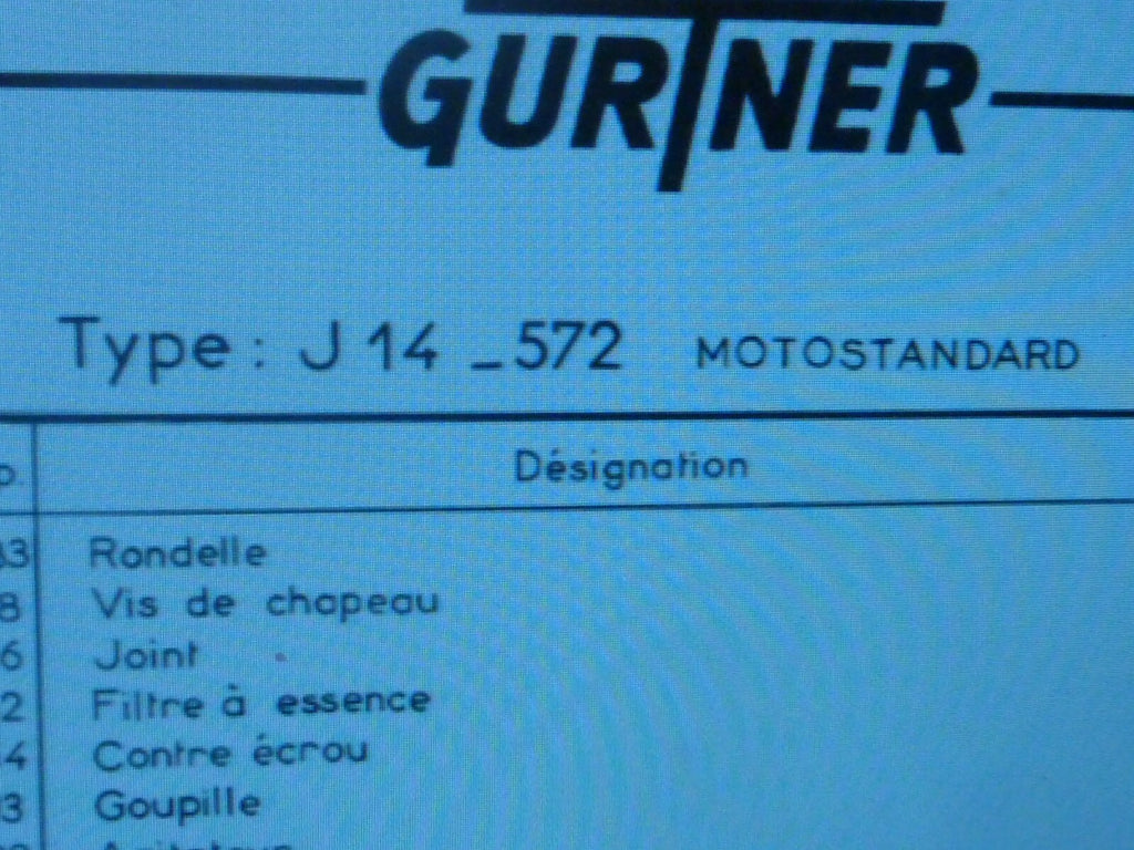 carburateur GURTNER 1 boulon fixe banjo J14 motostandart type T20 Lambretta