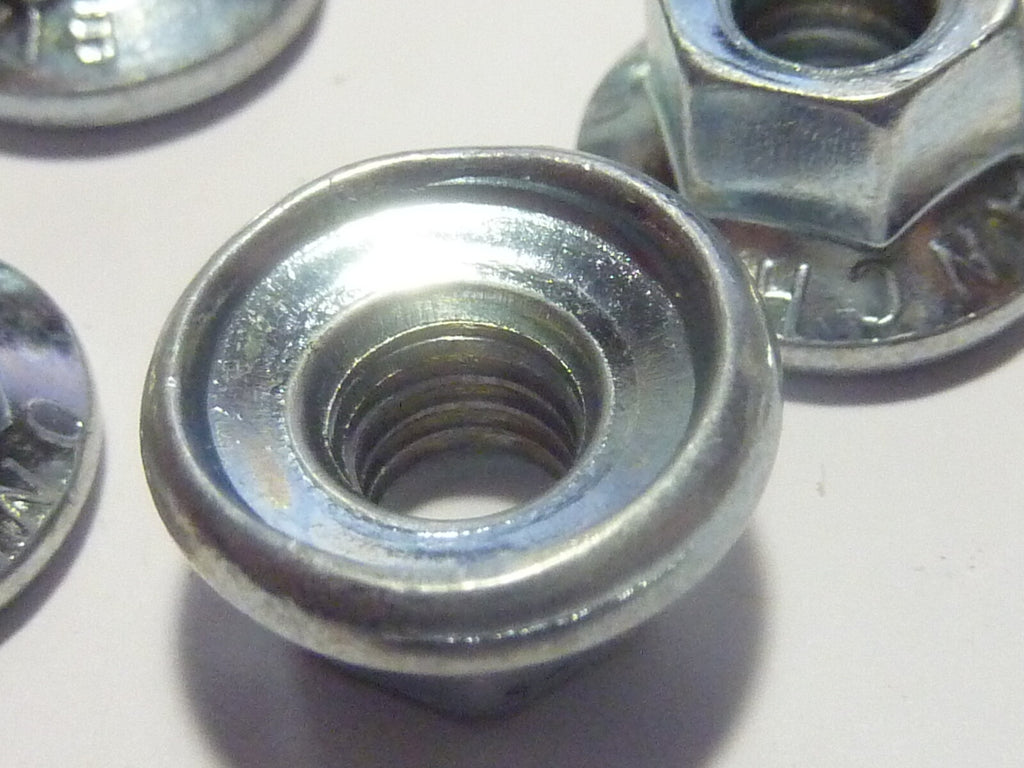 ✨NOS neu anciens vintage 10 écrous de vélo BIANCHI MILANO M6 FREINS  nuts✨