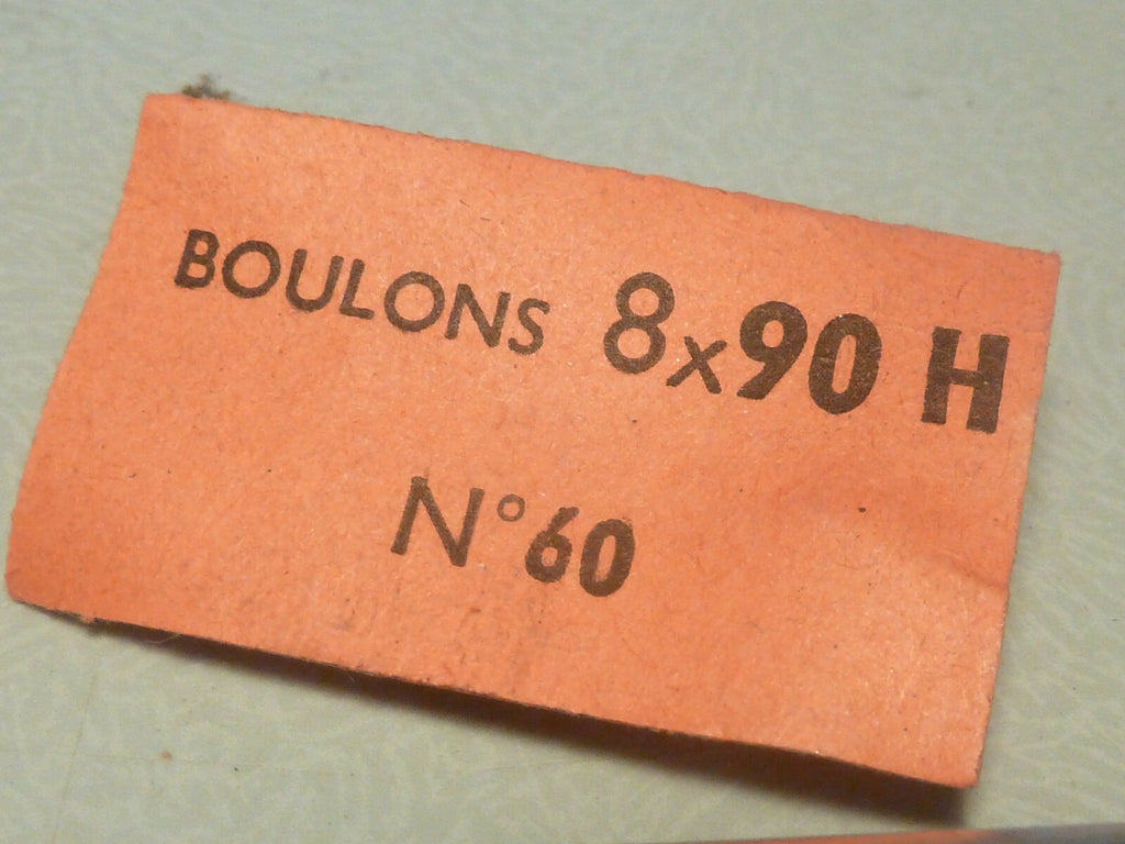 NOS 1 grand Axe de béquille diamètre 8mm x 90 mm pour cyclos motobécane 8x90