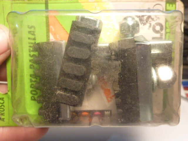 OLD BIKE NOS  lot de 4 PATINS DE FREINS  vintage brake pads