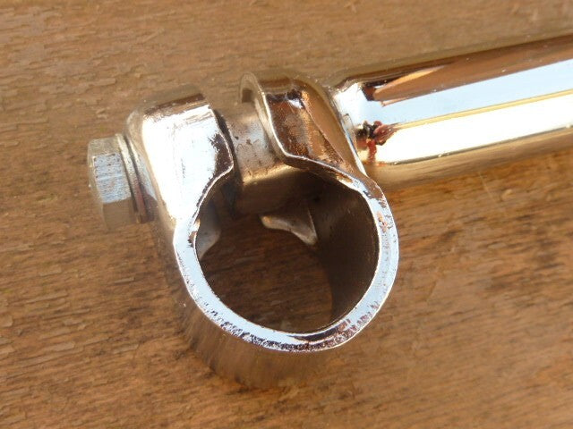 ✨ancienne petite Potence 22 mm 145 Hauteur total velo vintage Peugeot motobecane