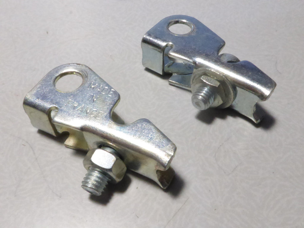 NOS vintage 2 attache support de phare cibié soubitez de velo pour patte 8 mm ..
