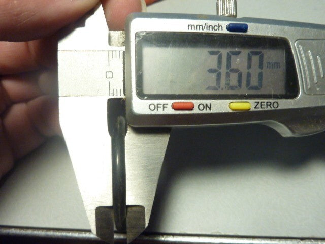 JOINT TORIQUE CAOUTCHOUC 36 X 2,6 MM