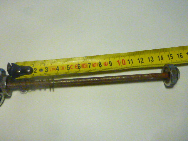 NOS Nervex attache rapide  Quick Release front Skewer Eroica 1970s wheel skewer